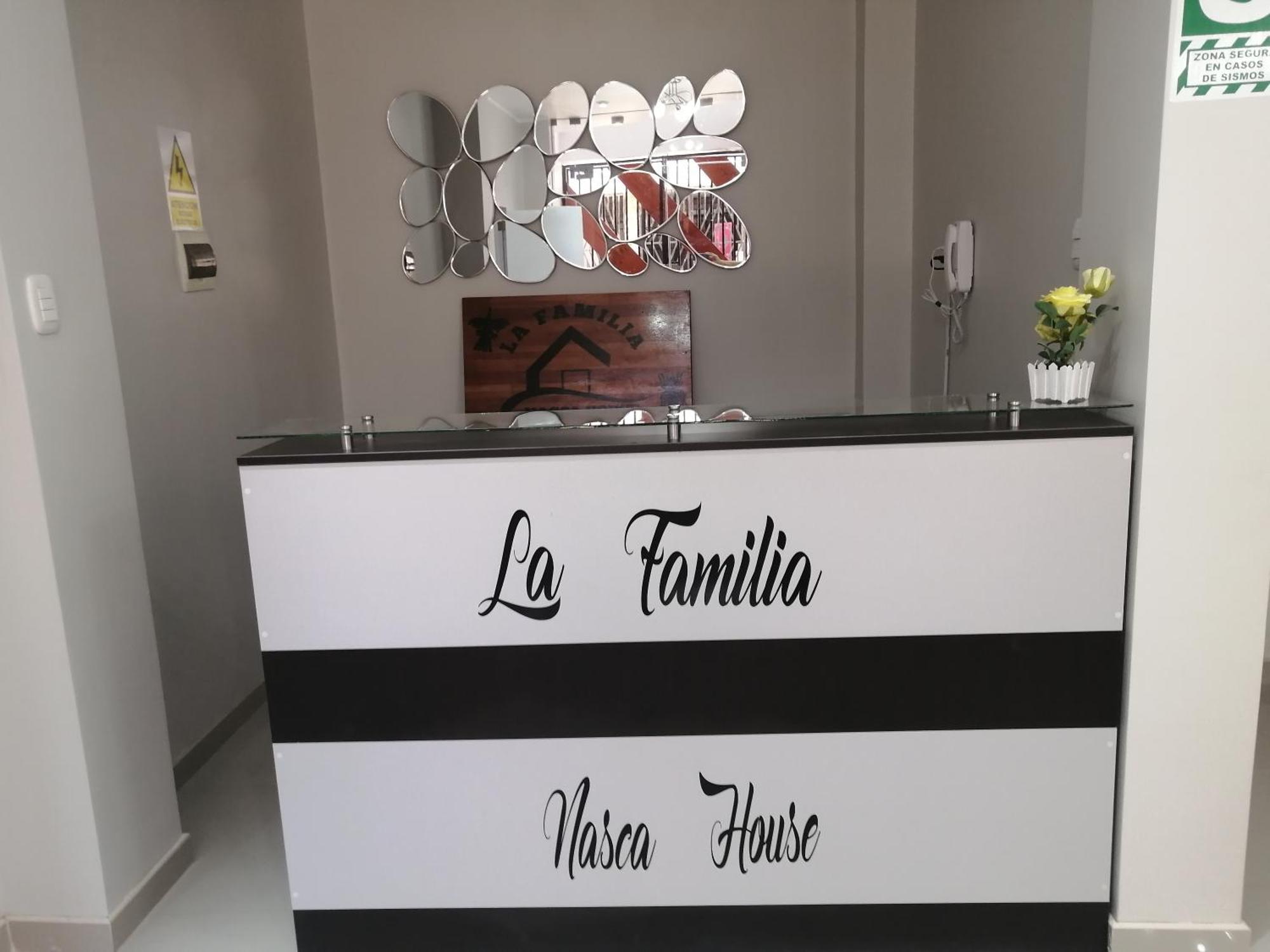 La Familia Nasca House Hotel Nazca Bagian luar foto